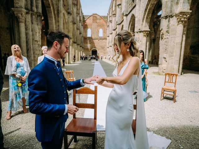 Il matrimonio di Kevin e Vanessa a Chiusdino, Siena 39