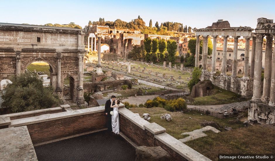 Il matrimonio di Antonio e Moira a Roma, Roma