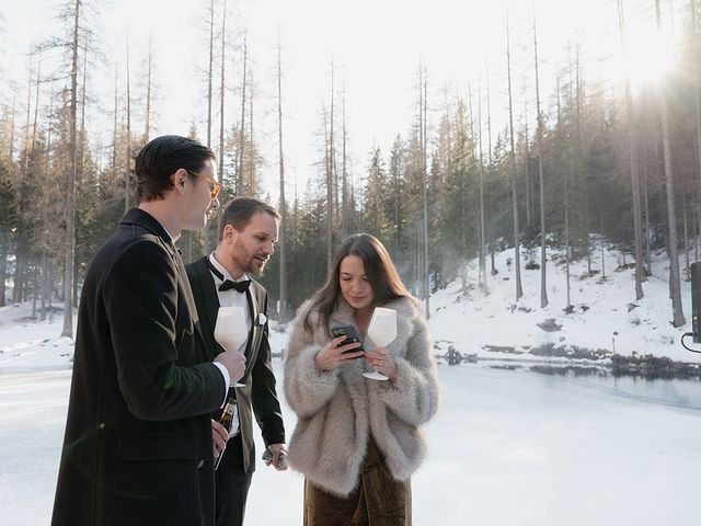 Il matrimonio di Rhys e Amy a Cortina d'Ampezzo, Belluno 52
