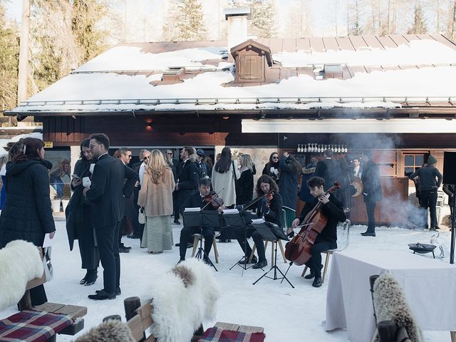 Il matrimonio di Rhys e Amy a Cortina d'Ampezzo, Belluno 54