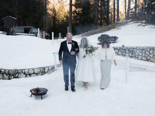 Il matrimonio di Rhys e Amy a Cortina d'Ampezzo, Belluno 75