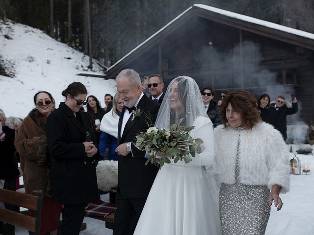 Il matrimonio di Rhys e Amy a Cortina d'Ampezzo, Belluno 82