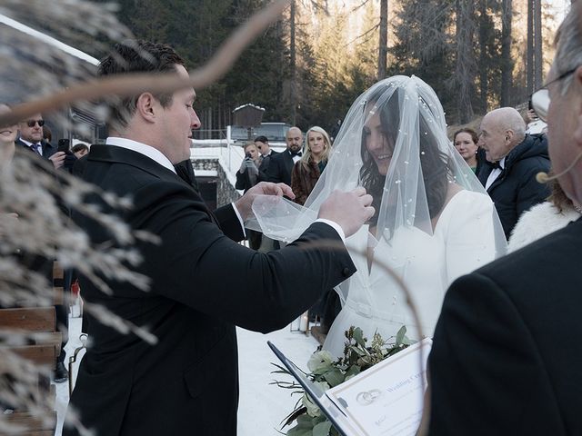 Il matrimonio di Rhys e Amy a Cortina d'Ampezzo, Belluno 84