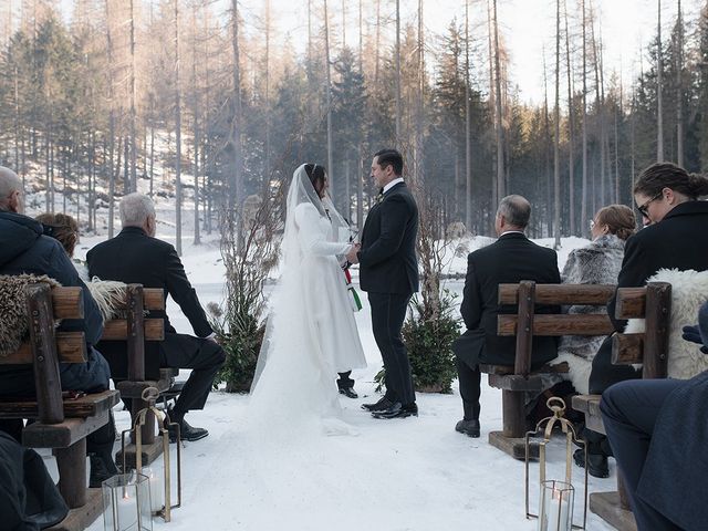 Il matrimonio di Rhys e Amy a Cortina d'Ampezzo, Belluno 89