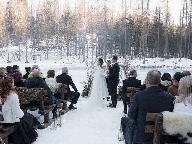 Il matrimonio di Rhys e Amy a Cortina d'Ampezzo, Belluno 90