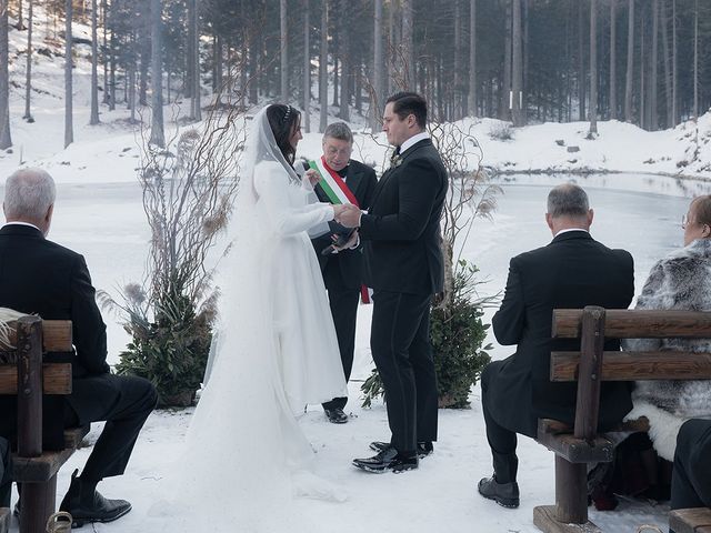 Il matrimonio di Rhys e Amy a Cortina d'Ampezzo, Belluno 96