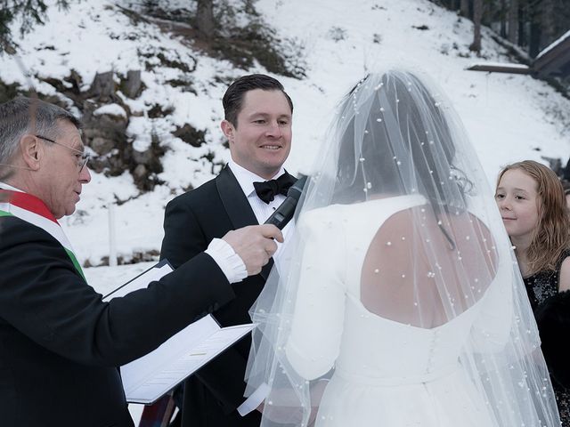 Il matrimonio di Rhys e Amy a Cortina d'Ampezzo, Belluno 112