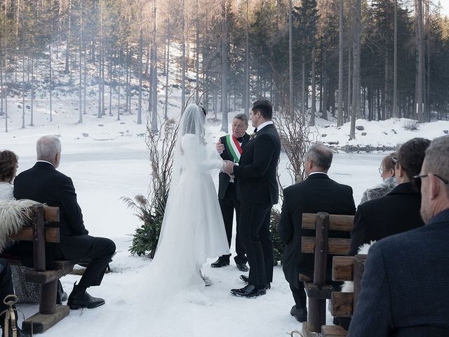 Il matrimonio di Rhys e Amy a Cortina d'Ampezzo, Belluno 118