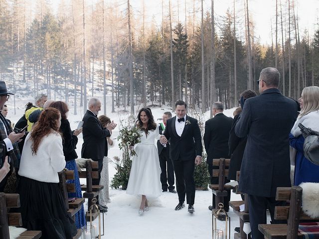 Il matrimonio di Rhys e Amy a Cortina d'Ampezzo, Belluno 122