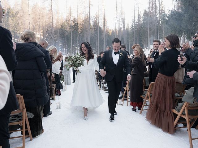 Il matrimonio di Rhys e Amy a Cortina d'Ampezzo, Belluno 126