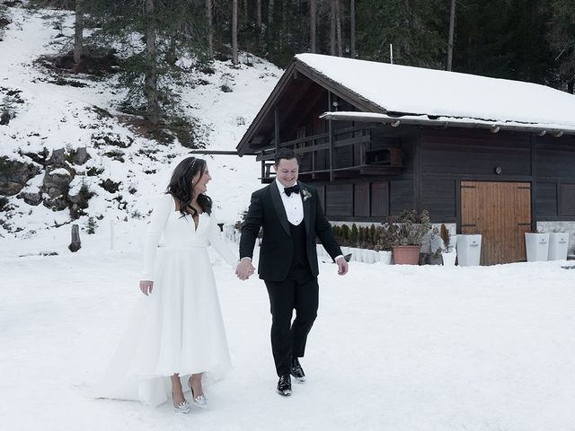 Il matrimonio di Rhys e Amy a Cortina d'Ampezzo, Belluno 169