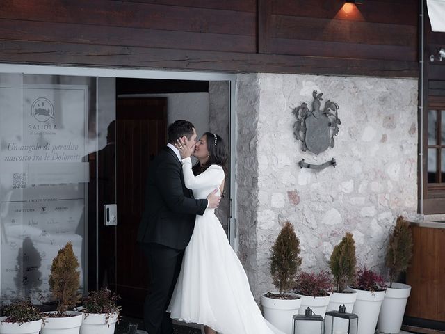 Il matrimonio di Rhys e Amy a Cortina d'Ampezzo, Belluno 173