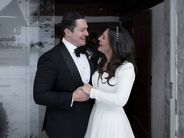Il matrimonio di Rhys e Amy a Cortina d'Ampezzo, Belluno 178
