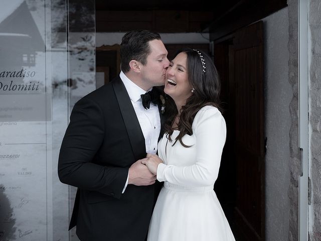 Il matrimonio di Rhys e Amy a Cortina d'Ampezzo, Belluno 180