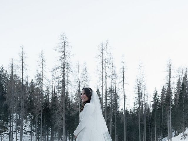 Il matrimonio di Rhys e Amy a Cortina d'Ampezzo, Belluno 192