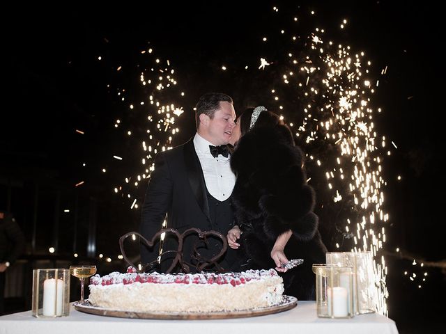 Il matrimonio di Rhys e Amy a Cortina d'Ampezzo, Belluno 267