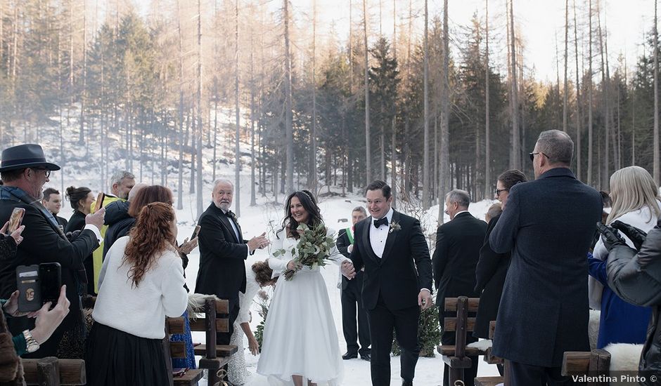 Il matrimonio di Rhys e Amy a Cortina d'Ampezzo, Belluno