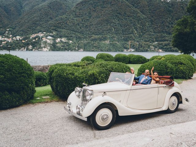 Il matrimonio di Jaspal e Reena a Cernobbio, Como 73