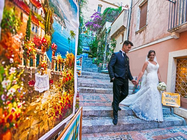 Il matrimonio di Francesco e Maria a Taormina, Messina 7