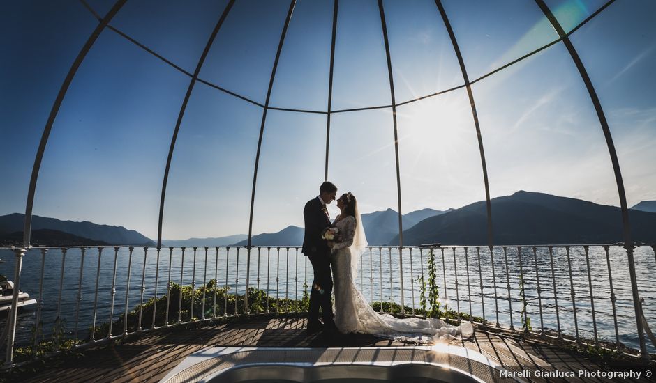 Il matrimonio di Martin e Shelby a Luino, Varese