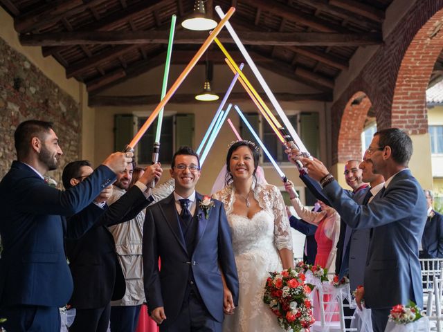 Il matrimonio di Fang e Alex a Pinerolo, Torino 11