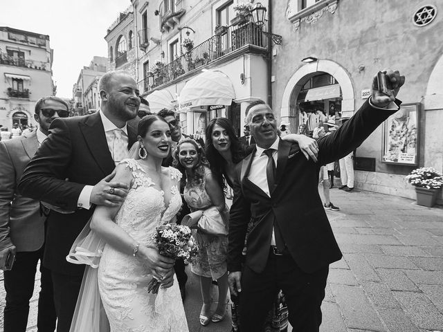 Il matrimonio di Marco e Vincenza a Taormina, Messina 74