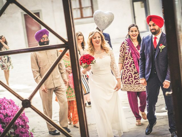 Il matrimonio di Gurpreet e Jennifer a Firenze, Firenze 48