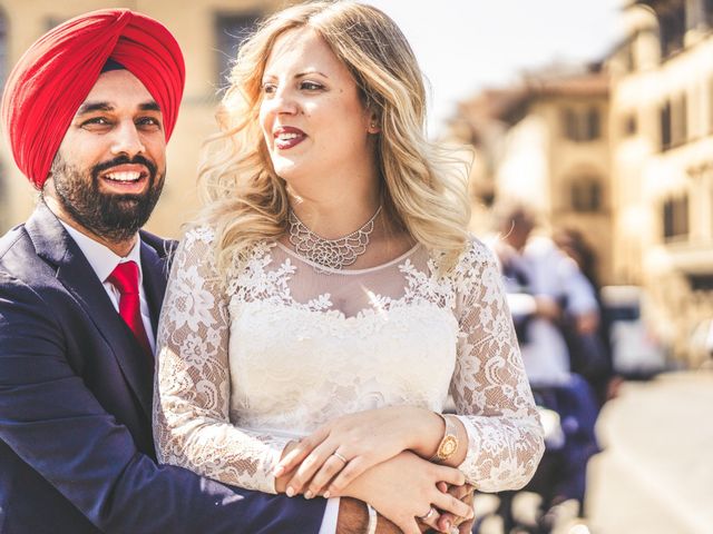 Il matrimonio di Gurpreet e Jennifer a Firenze, Firenze 77