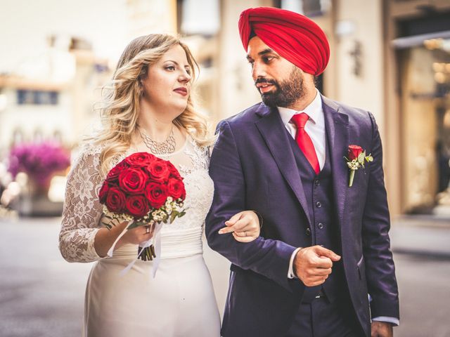 Il matrimonio di Gurpreet e Jennifer a Firenze, Firenze 81