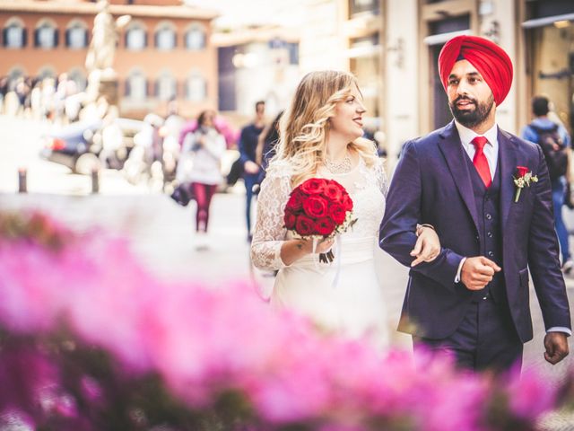 Il matrimonio di Gurpreet e Jennifer a Firenze, Firenze 82