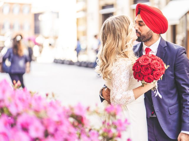 Il matrimonio di Gurpreet e Jennifer a Firenze, Firenze 83