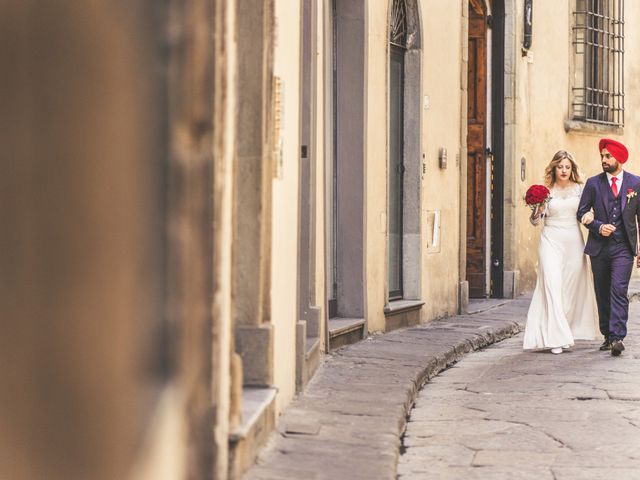 Il matrimonio di Gurpreet e Jennifer a Firenze, Firenze 85