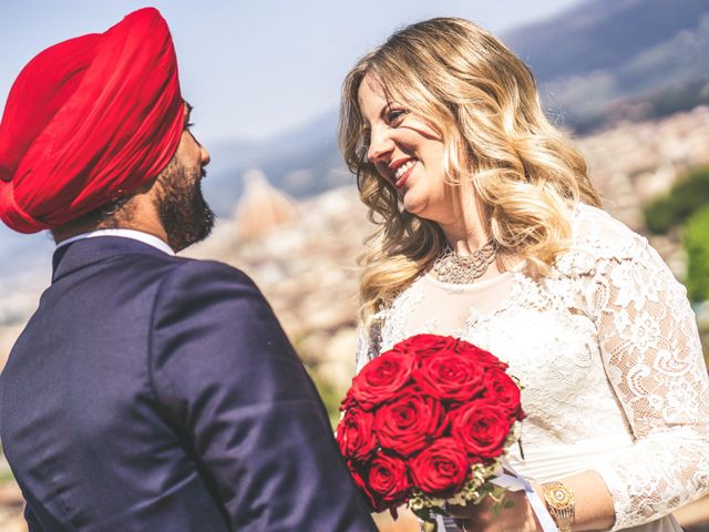 Il matrimonio di Gurpreet e Jennifer a Firenze, Firenze 90