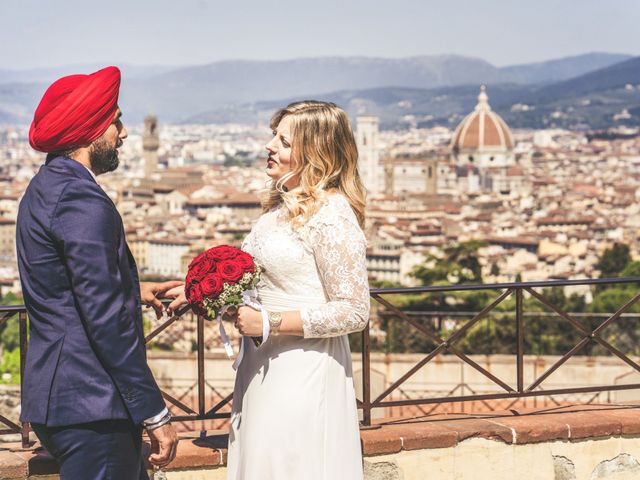 Il matrimonio di Gurpreet e Jennifer a Firenze, Firenze 92