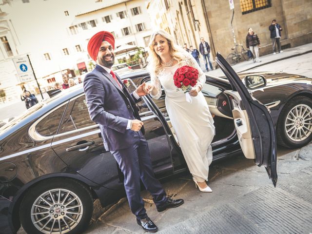 Il matrimonio di Gurpreet e Jennifer a Firenze, Firenze 107