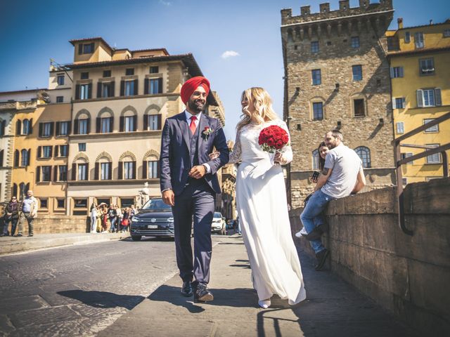 Il matrimonio di Gurpreet e Jennifer a Firenze, Firenze 137