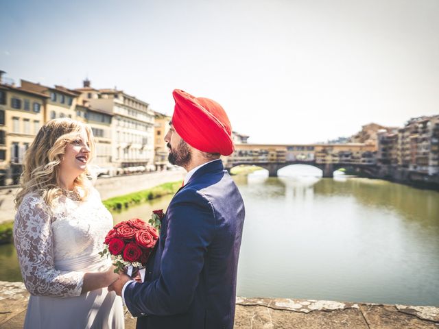 Il matrimonio di Gurpreet e Jennifer a Firenze, Firenze 140