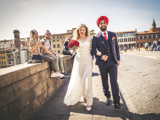 Il matrimonio di Gurpreet e Jennifer a Firenze, Firenze 144