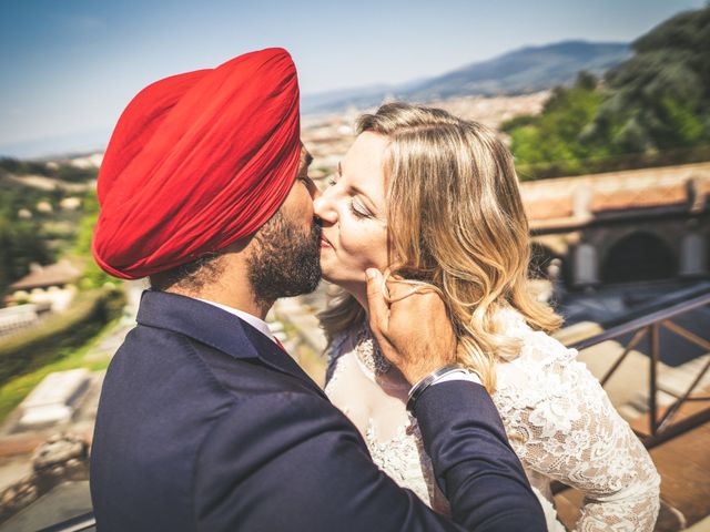 Il matrimonio di Gurpreet e Jennifer a Firenze, Firenze 153