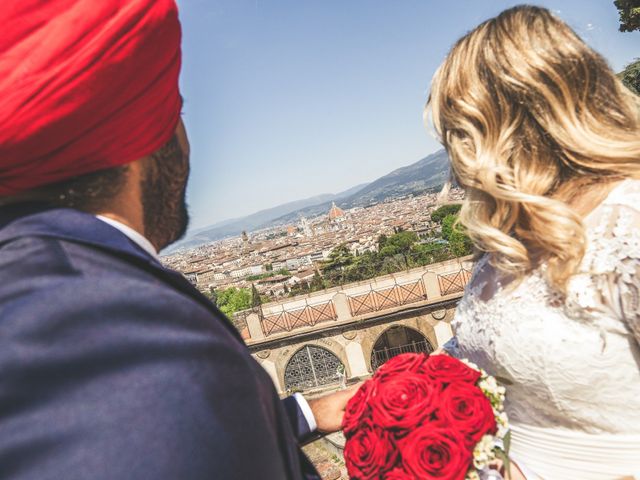 Il matrimonio di Gurpreet e Jennifer a Firenze, Firenze 154