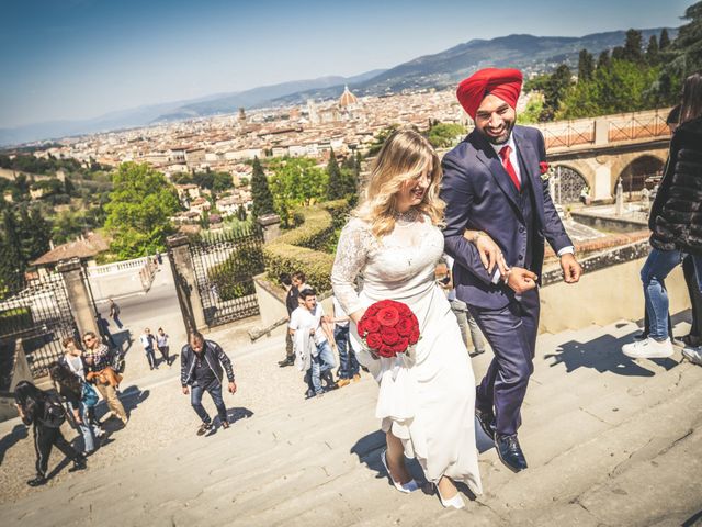 Il matrimonio di Gurpreet e Jennifer a Firenze, Firenze 156