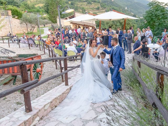 Il matrimonio di Guido e Lorenza a Scheggino, Perugia 39