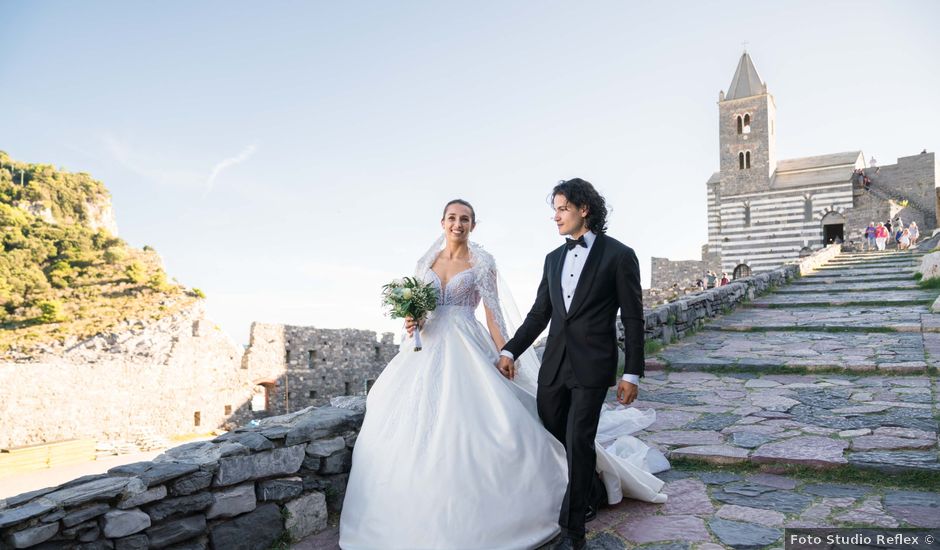 Il matrimonio di Ruben e Costanza a Portovenere, La Spezia