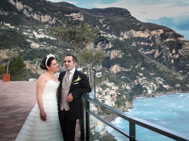 Il matrimonio di Antonio e Carmela a Positano, Salerno 76