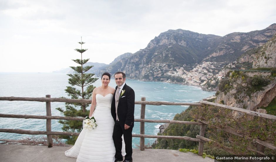 Il matrimonio di Antonio e Carmela a Positano, Salerno