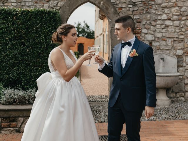 Il matrimonio di Davide e Giulia a Almenno San Bartolomeo, Bergamo 111