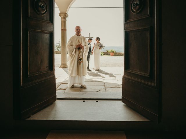 Il matrimonio di Andrea e Sara a Greve in Chianti, Firenze 25