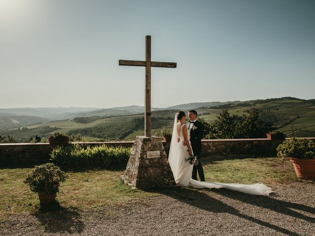 Il matrimonio di Andrea e Sara a Greve in Chianti, Firenze 45