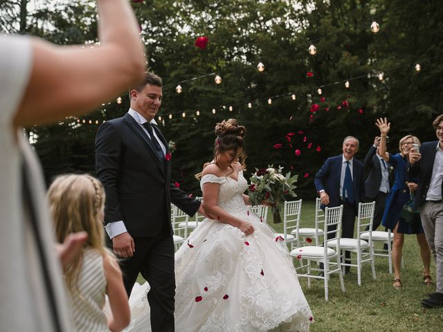 Il matrimonio di Martina e Oscar a Passirano, Brescia 32