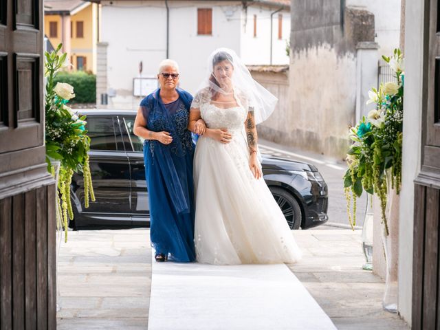 Il matrimonio di Luca e Veronica a Tavazzano con Villavesco, Lodi 37